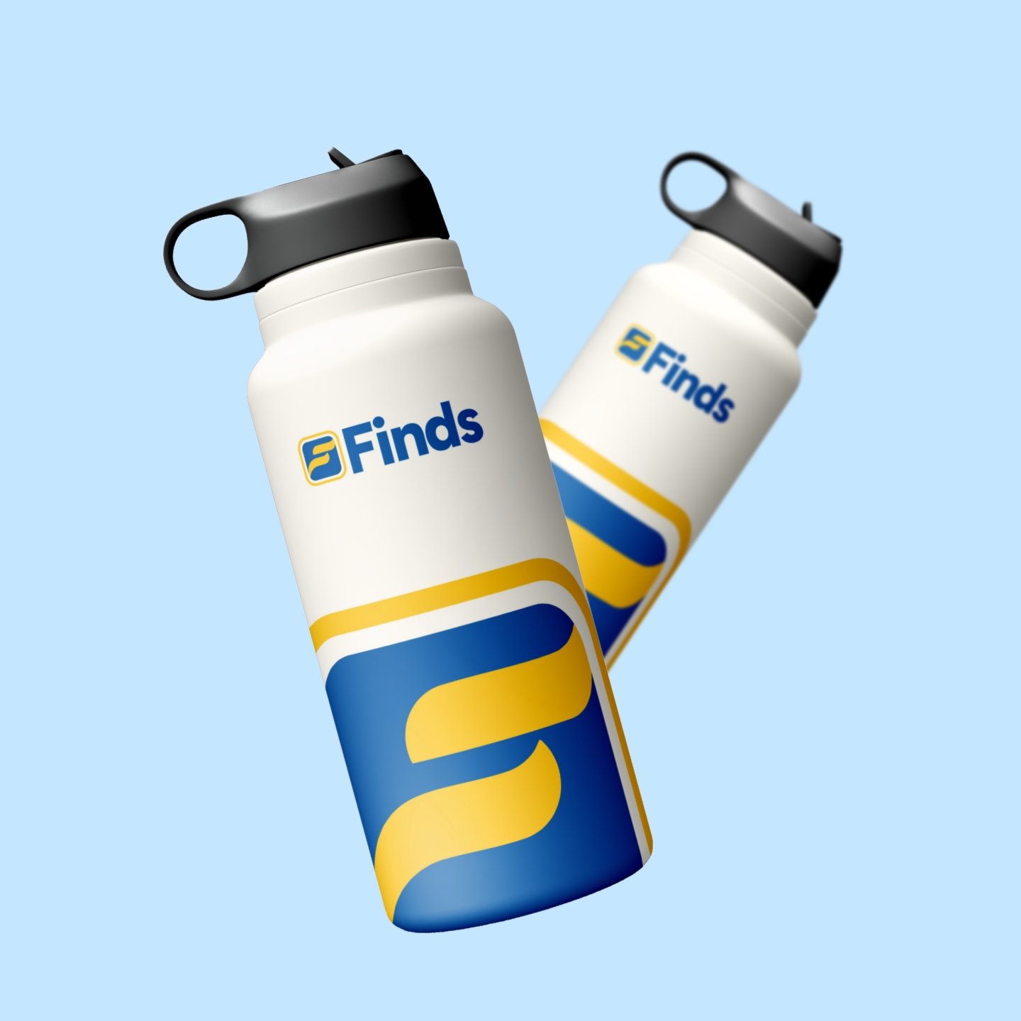 Finds Water Bottle